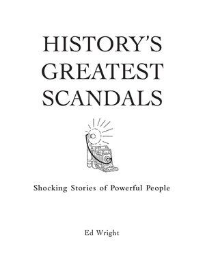 cover image of History's Greatest Scandals